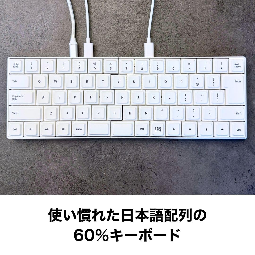 Amazon | ライジュウ NISABI V2 LAK キーキャップ 日本語配列 分割式